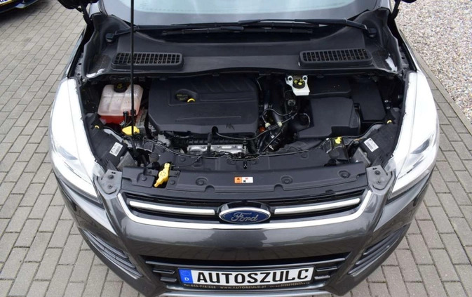 Ford Kuga cena 59800 przebieg: 129824, rok produkcji 2016 z Drawsko Pomorskie małe 667
